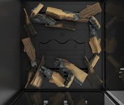 Base Vertical Corner Left Full Glass 60 x 180 cm
