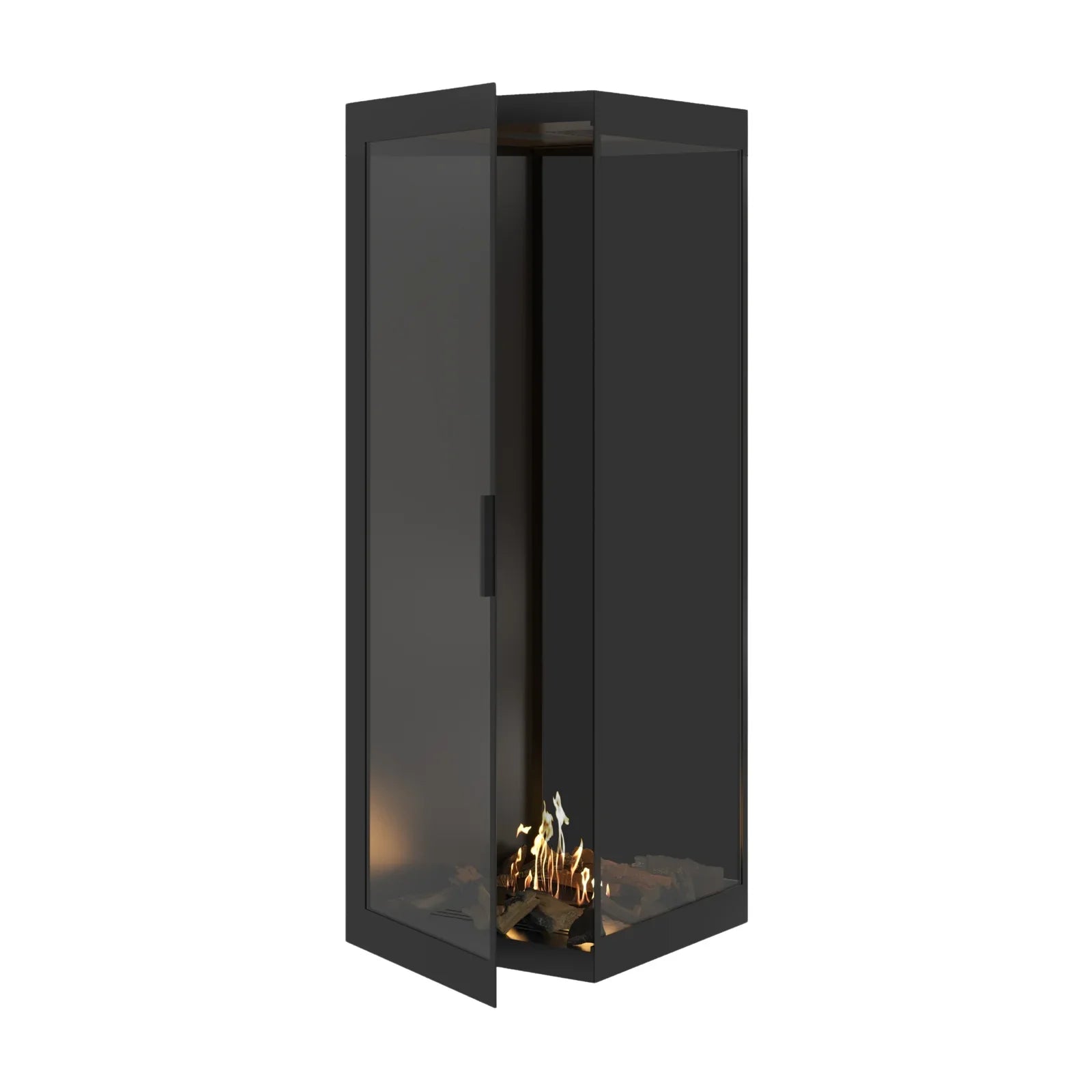 Base Vertical Corner Right Full Glass 60 x 160 cm