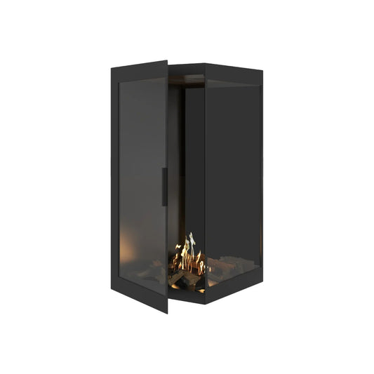 Base Vertical Corner Right Full Glass 70 x 100 cm