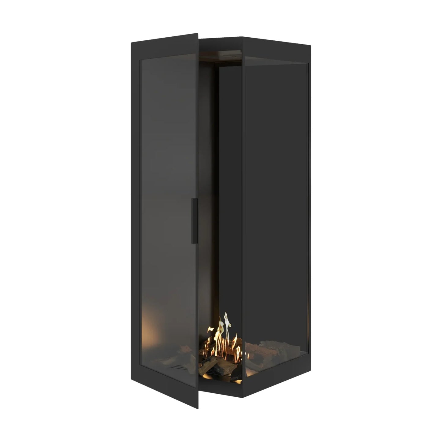 Base Vertical Corner Right Full Glass 70 x 160 cm