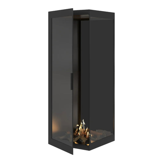 Base Vertical Corner Right Full Glass 70 x 180 cm