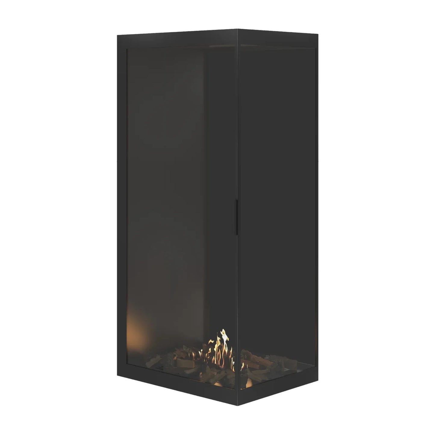 Base Vertical Corner Right Full Glass 80 x 180 cm