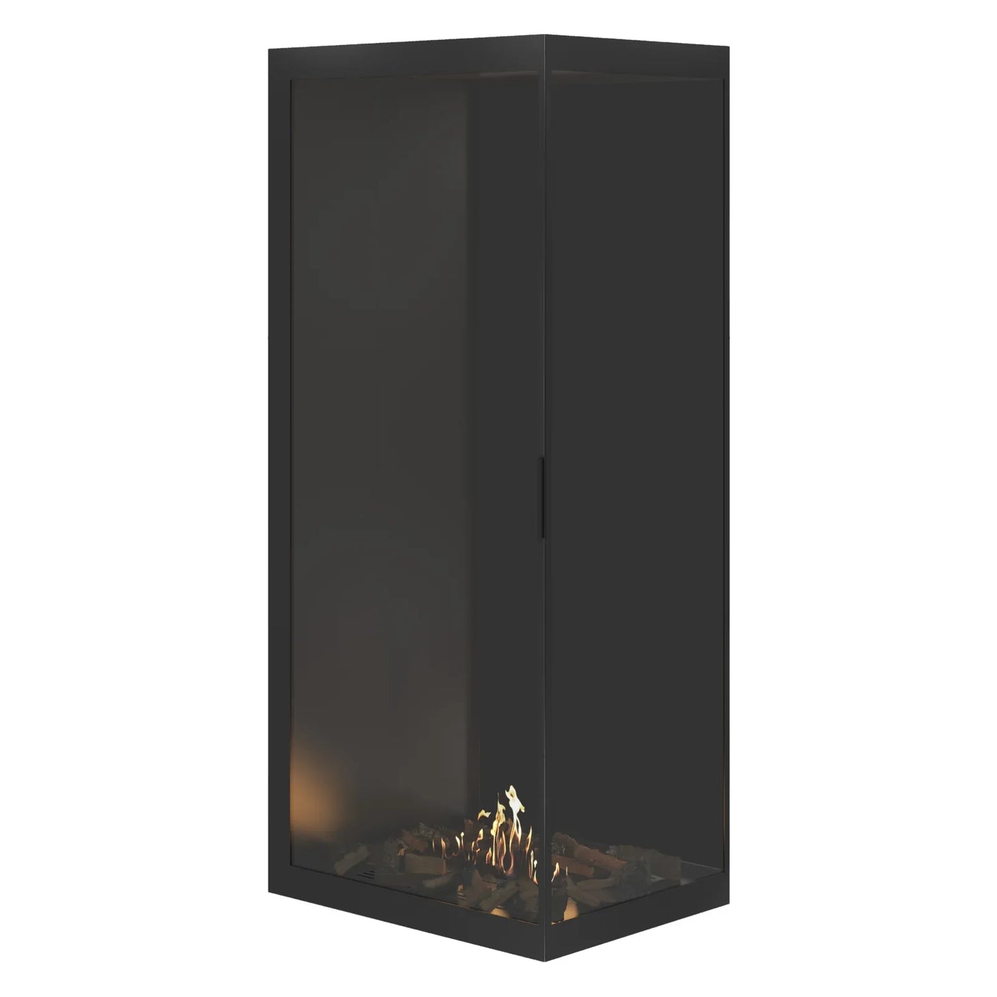 Base Vertical Corner Right Full Glass 80 x 200 cm
