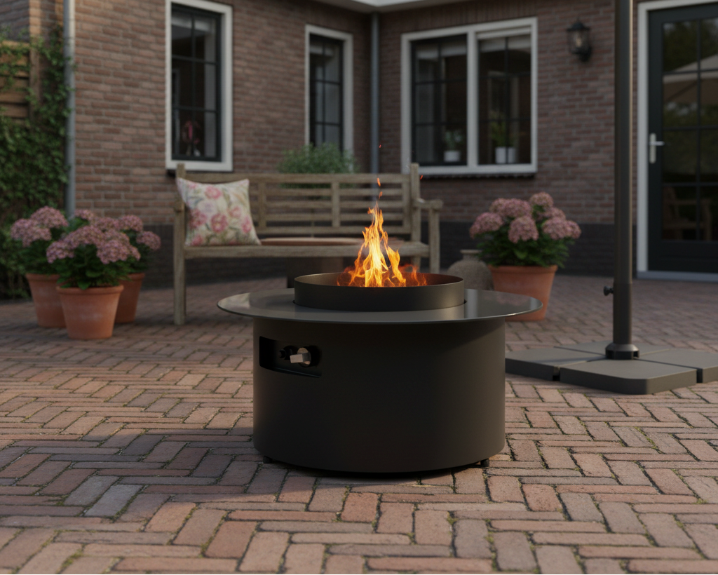 Gas Vuurtafel voor Buiten met BBQ-functie | Planika