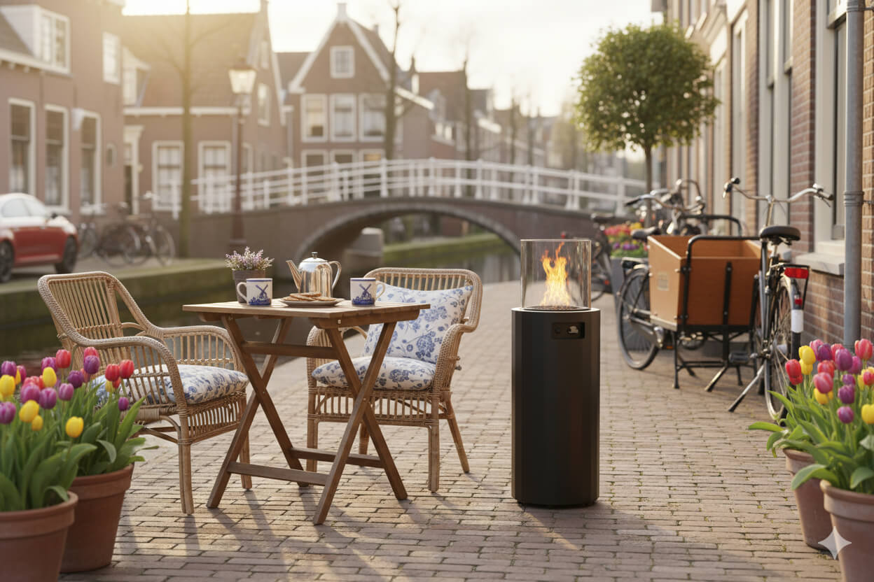 Terrasverwarmer op Gas | Planika Bino Terrashaard (Terras Heater)