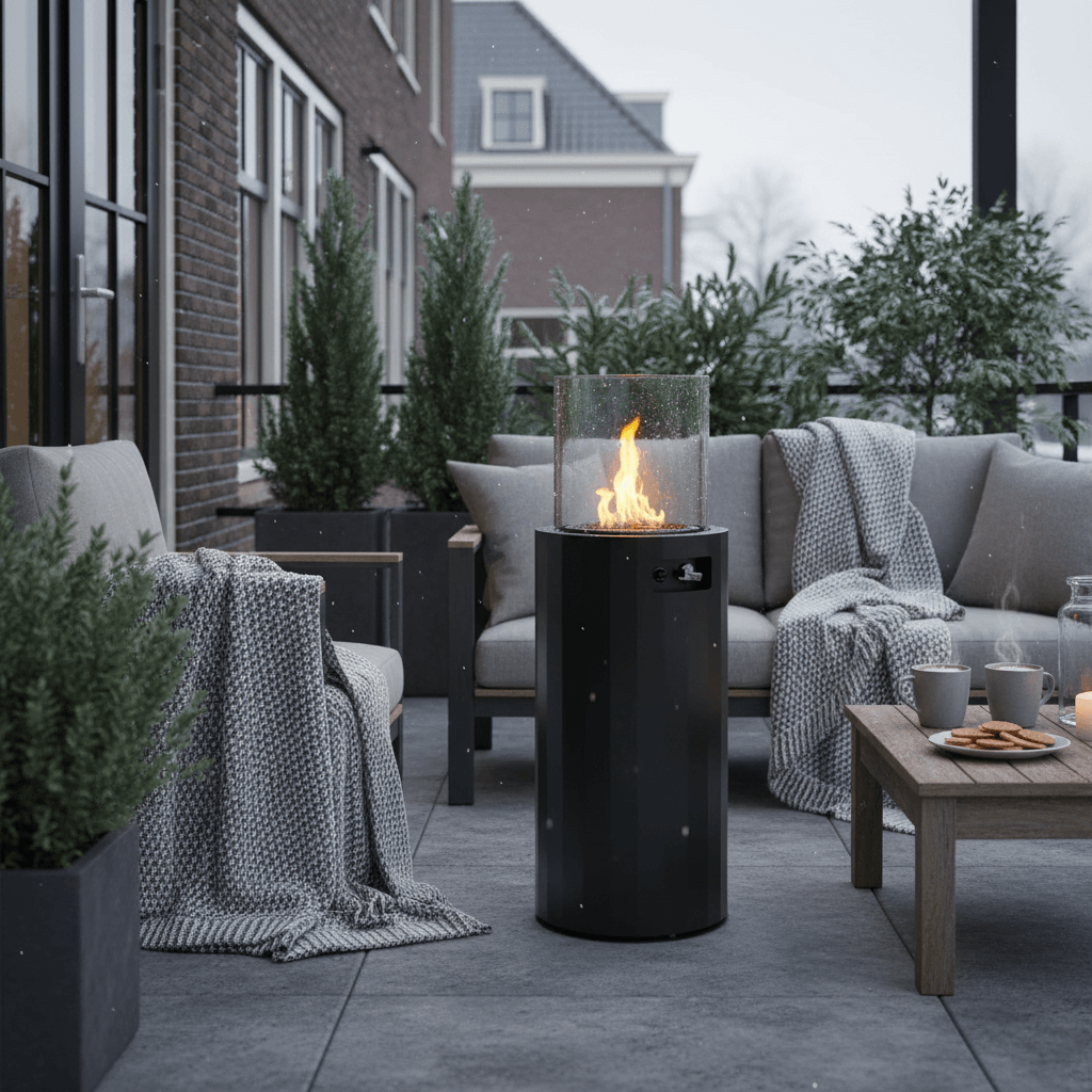 Gasgestookte Buitenhaard voor Elke Tuin | Planika | Bino