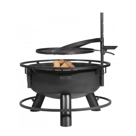 Vuurschaal BANDITO 80 cm met grillrooster 60 cm | CookKing – brasero jardin multifonctionnel | productfoto