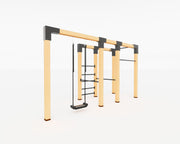 Buiten Fitness Set | Outdoor Island | Douglashout Outdoor Island