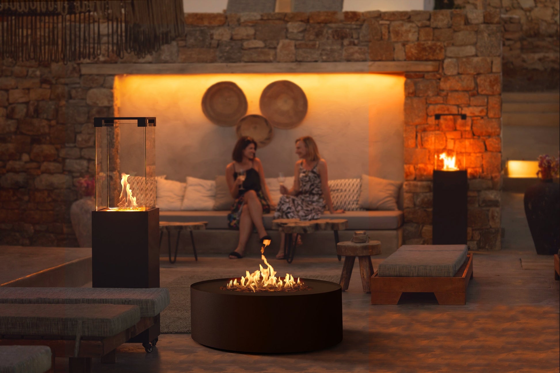 Buiten Gashaard | Terrasverwarmer op Gas - Chique Buiten Leven - Planika - Buiten gashaard