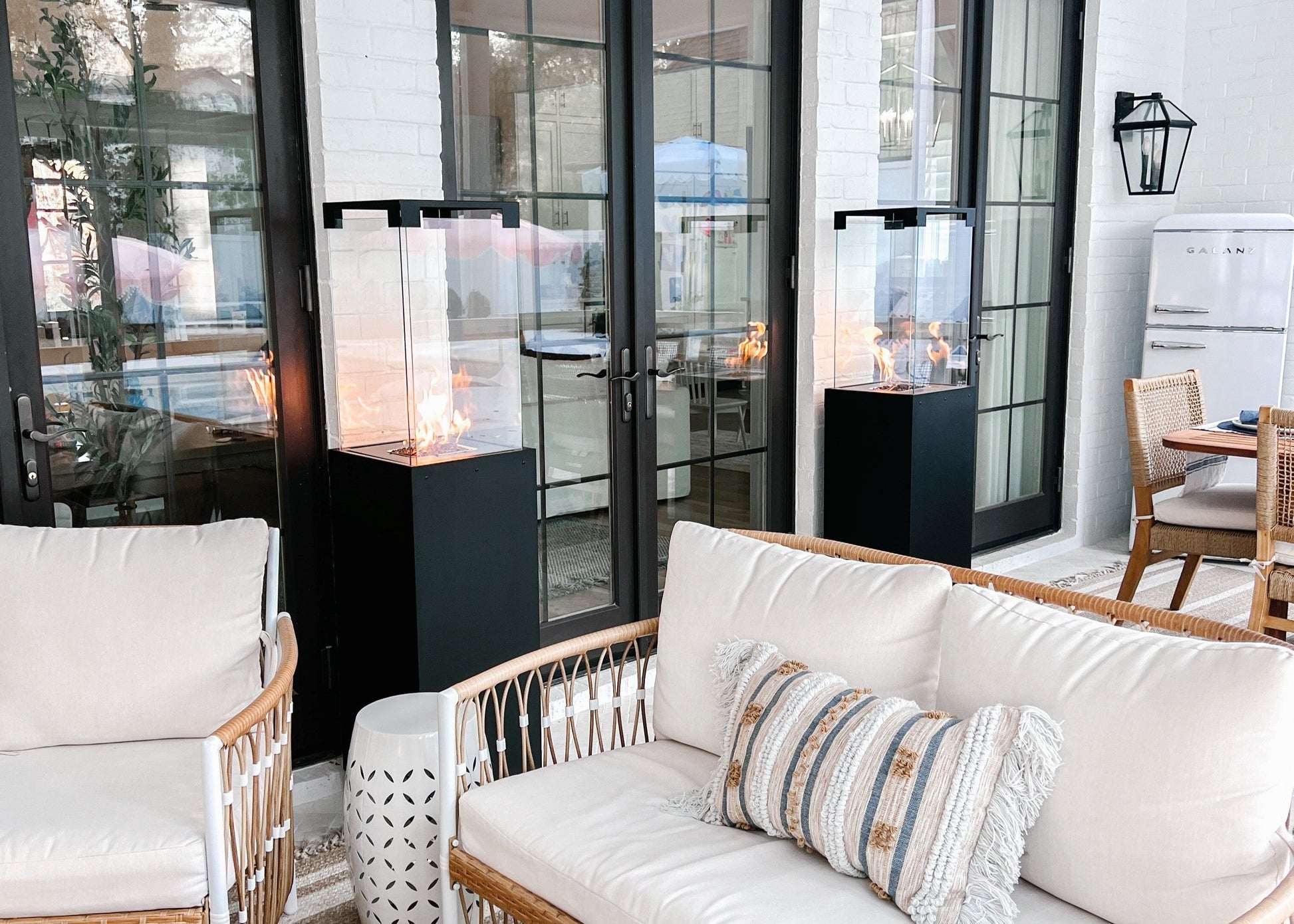 Buiten Gashaard | Terrasverwarmer op Gas - Chique Buiten Leven - Planika - Buiten gashaard