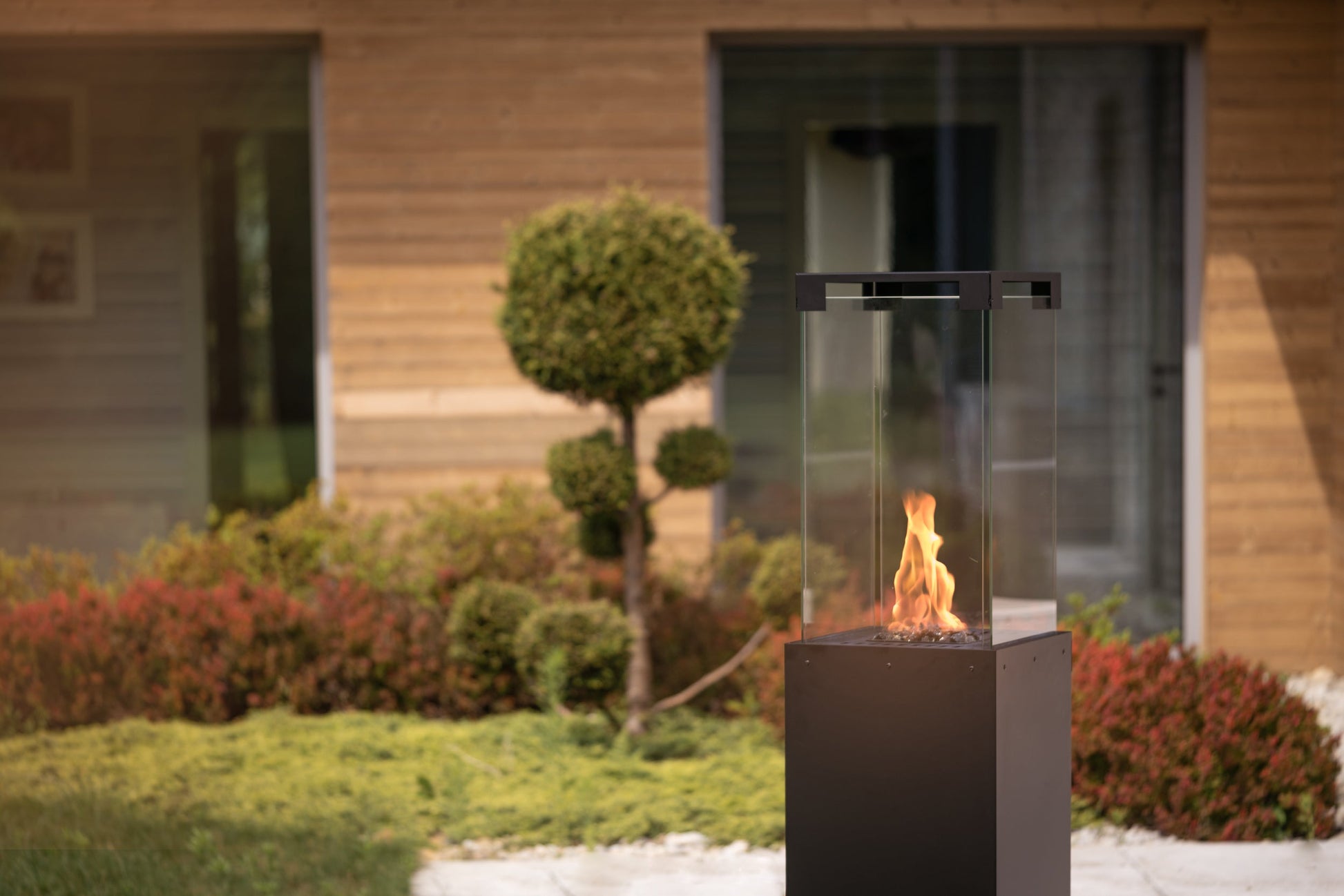 Buiten Gashaard | Terrasverwarmer op Gas - Chique Buiten Leven - Planika - Buiten gashaard