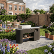 Buitenkeuken met Gas BBQ en Werkblad – Q-boo OVO™ GM