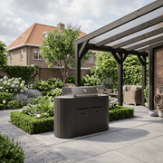 Luxe Gasbarbecue – Q-boo OVO GS Compacte Buitenkeuken – grill buitenleven