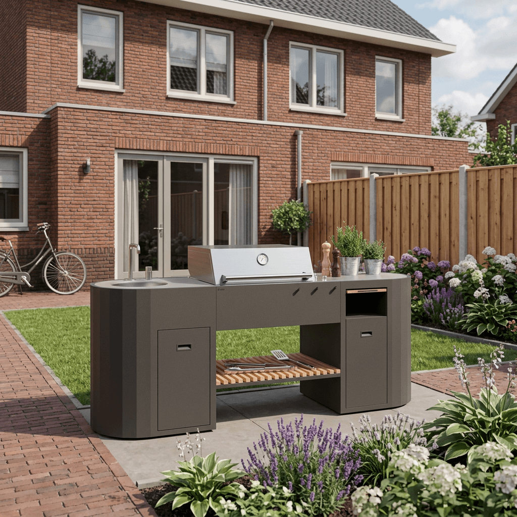 Buitenkeuken met Gas BBQ – Q-boo OVO™ GL