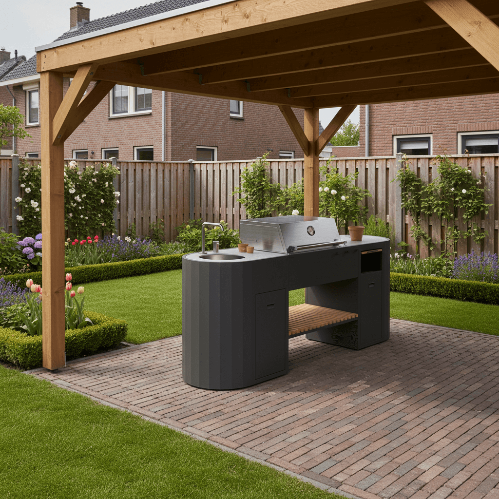 Buitenkeuken met Gas BBQ – Q-boo OVO™ GL