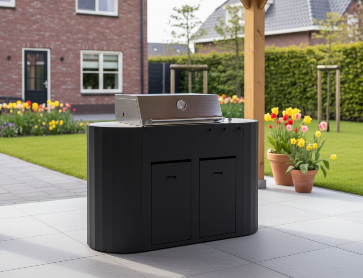 Luxe Gasbarbecue – Q-boo OVO GS Compacte Buitenkeuken – buitenleven
