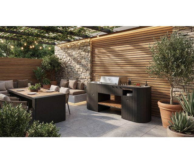 Buitenkeuken met Gas BBQ – Q-boo OVO™ GL
