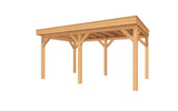 Buitenverblijf van Douglas Hout | YARD Outdoor Paviljoen Bouwpakket