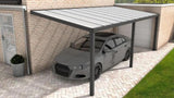 Aluminium Carport | YARD Outdoor Velvetline | Polycarbonaat Dak - Bouwpakket
