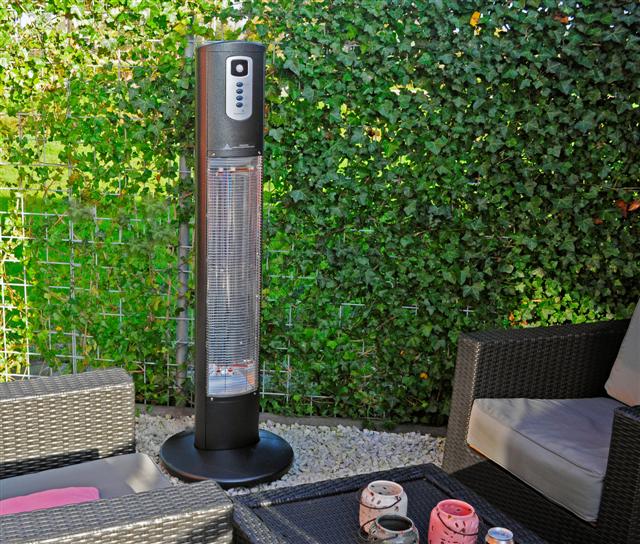 Infrarood Terrasheater – Vrijstaande Helios Terrasverwarmer voor Buiten | Infralia