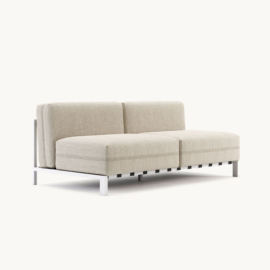 Loungebank Voor Buiten | Bondi | Tweepersoons - Zonder Armleuningen | Domkapa Domkapa