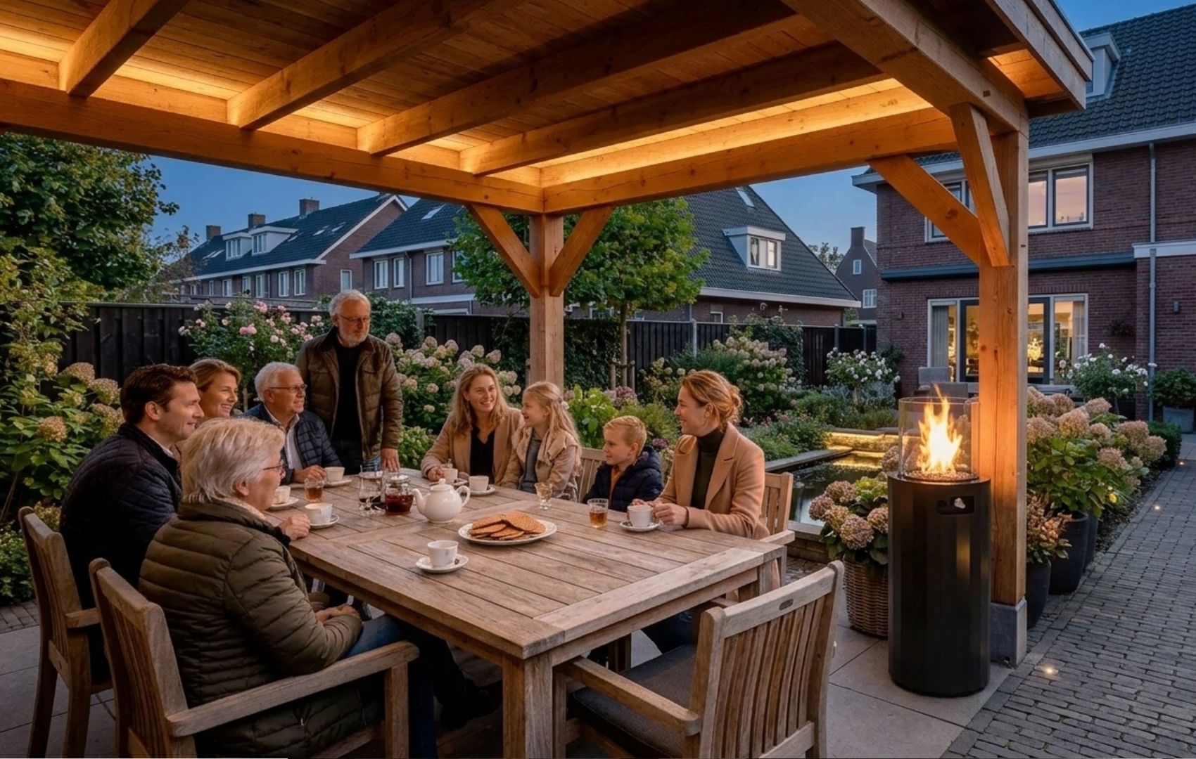 Onverwachte terrasdiners bij de Planika Bino
