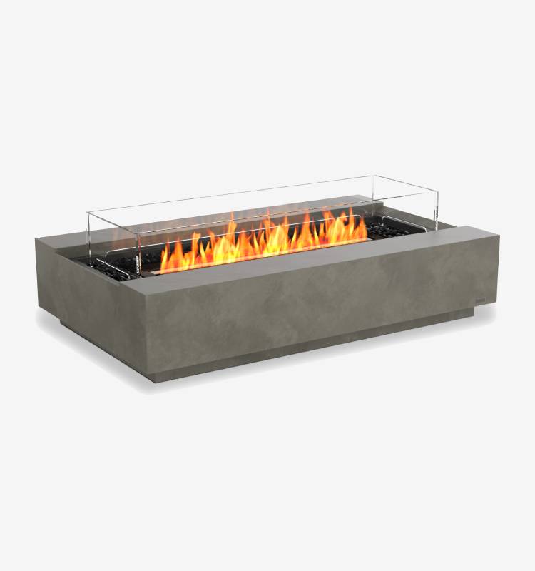 EcoSmart Fires Cosmo | Rechthoekige Bio-ethanol Vuurtafel