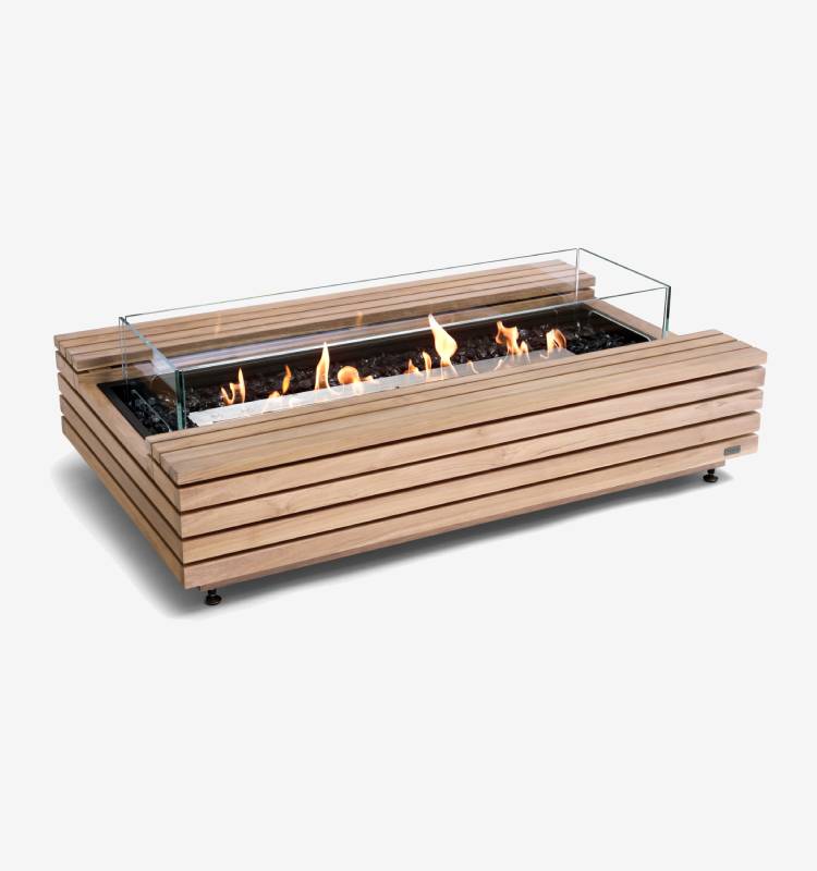 EcoSmart Fires Cosmo | Rechthoekige Bio-ethanol Vuurtafel