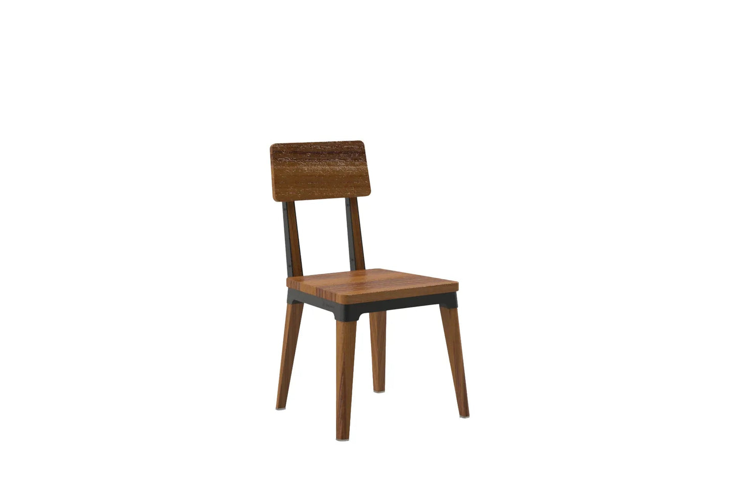 MASURIA COUNTRY Stoel – Klassieke Tuinstoel van Iroko Hout - Chique Buiten Leven - Masuria - Tuinstoel