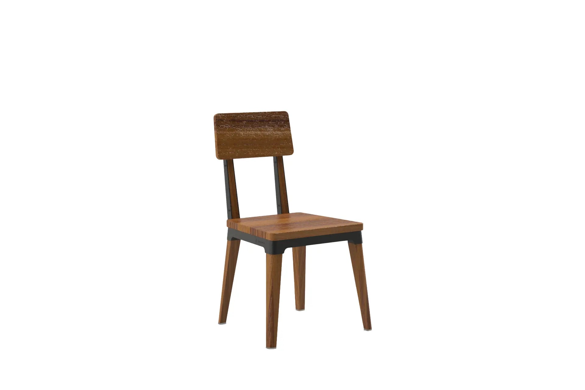 MASURIA COUNTRY Stoel – Klassieke Tuinstoel van Iroko Hout - Chique Buiten Leven - Masuria - Tuinstoel