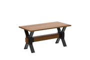 MASURIA COUNTRY Tafel 160x80 – Landelijke Houten Eettafel voor Buiten - Chique Buiten Leven - Masuria - Tuintafel