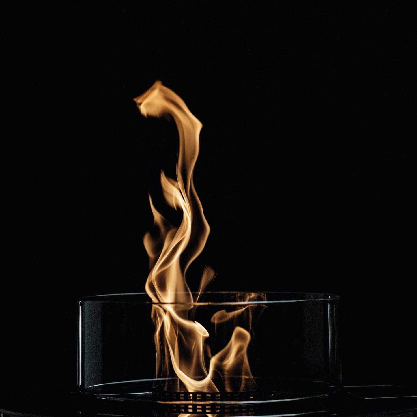 Crea7ionEVOPlus Fire Round Automatische Bio-ethanol Haard | GlammFire