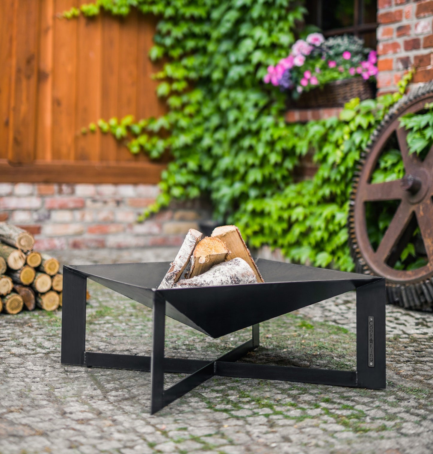 Vuurschaal CUBA 70x70 cm | CookKing - CookKing Fire Bowl “CUBA”