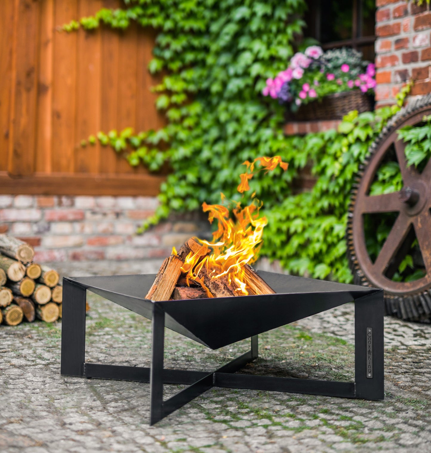 Vuurschaal CUBA 70x70 cm | CookKing - CookKing Fire Bowl “CUBA”