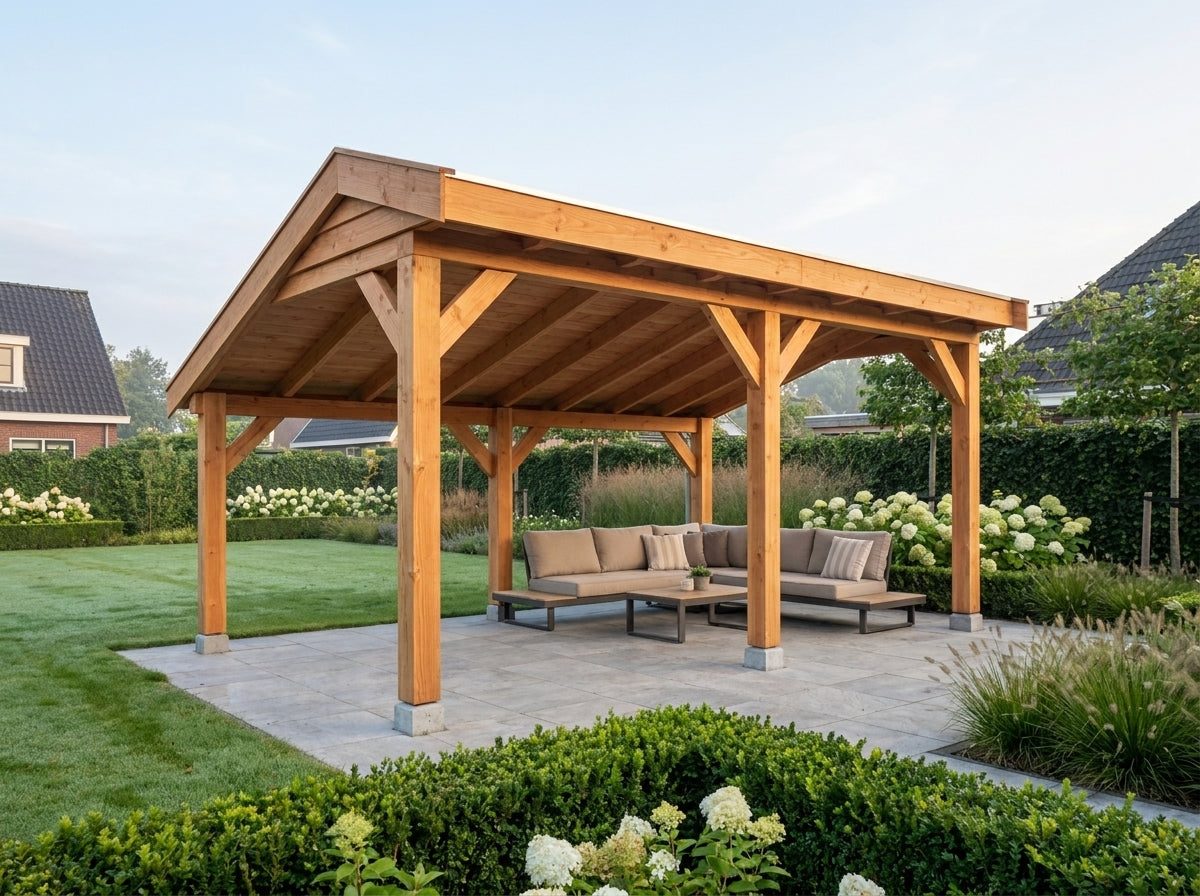Douglas houten kapschuur Grandiose YARD Outdoor 500x250 – 52575612010819