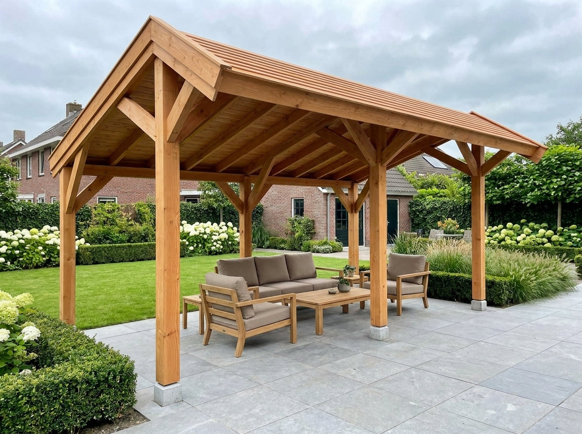 Douglas houten kapschuur Sublime YARD Outdoor 500x250 – 52575406555459
