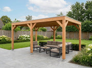Douglas houten overkapping Cubique YARD Outdoor 400x300 – 52575406162243