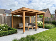 Douglas houten overkapping Cubique YARD Outdoor 400x300 – 52575595036995