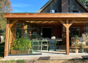 Douglas Houten Overkapping Op Maat | Luxe Bouwpakket voor Tuin - Chique Buiten Leven - CHIQUE BUITEN LEVEN - Douglas overkapping – Vraag een offerte aan