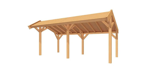 Douglas Kapschuur met Berging op Maat – Luxe Buitenverblijf met Pannendak - Chique Buiten Leven - YARD Outdoor - Overkapping