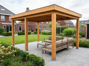 Douglas Overkapping 600x400 met Glazen Schuifwanden | Sublime YARD Outdoor