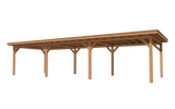 Douglas Houten Overkapping Elegante - Vrijstaand 1100x400 cm