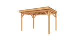 Douglas houten overkapping plat dak Grandiose YARD Outdoor 400x270