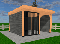 Met Zijwanden + Shutters