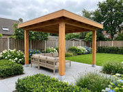 Douglas houten overkapping plat dak Sublime YARD Outdoor 300x300