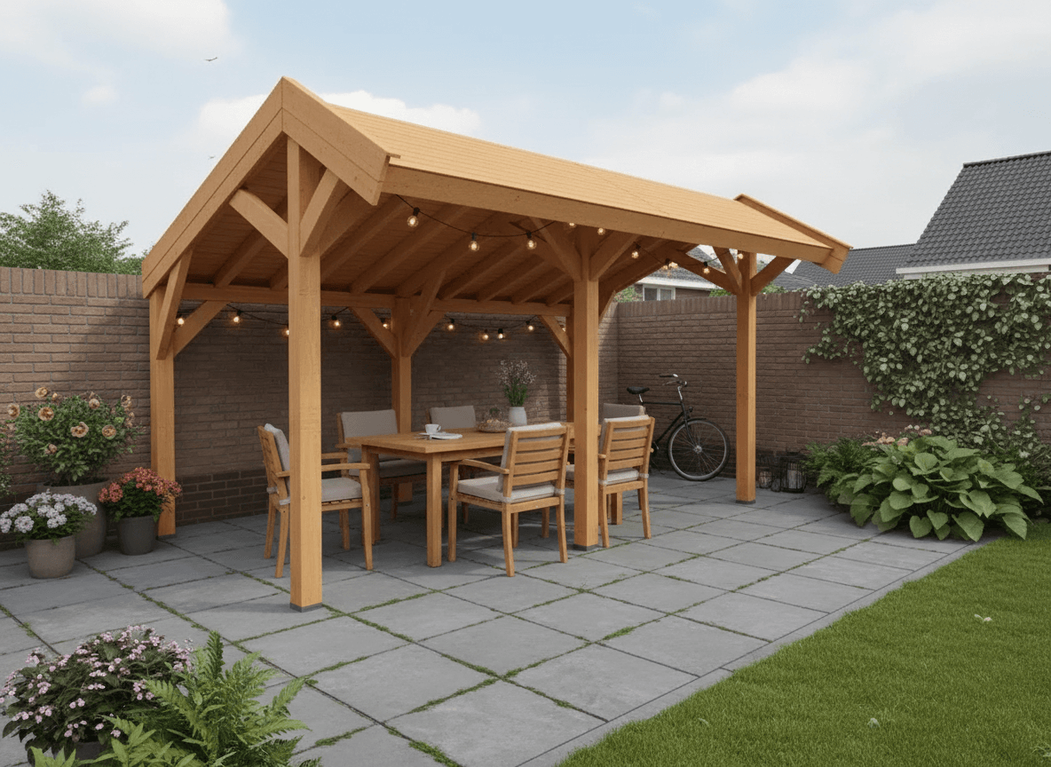 Douglas houten kapschuur Sublime YARD Outdoor 500x250