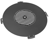 Grillplaat voor vuurschaal 102 cm met grillrooster 47 cm en 4 handgrepen | CookKing