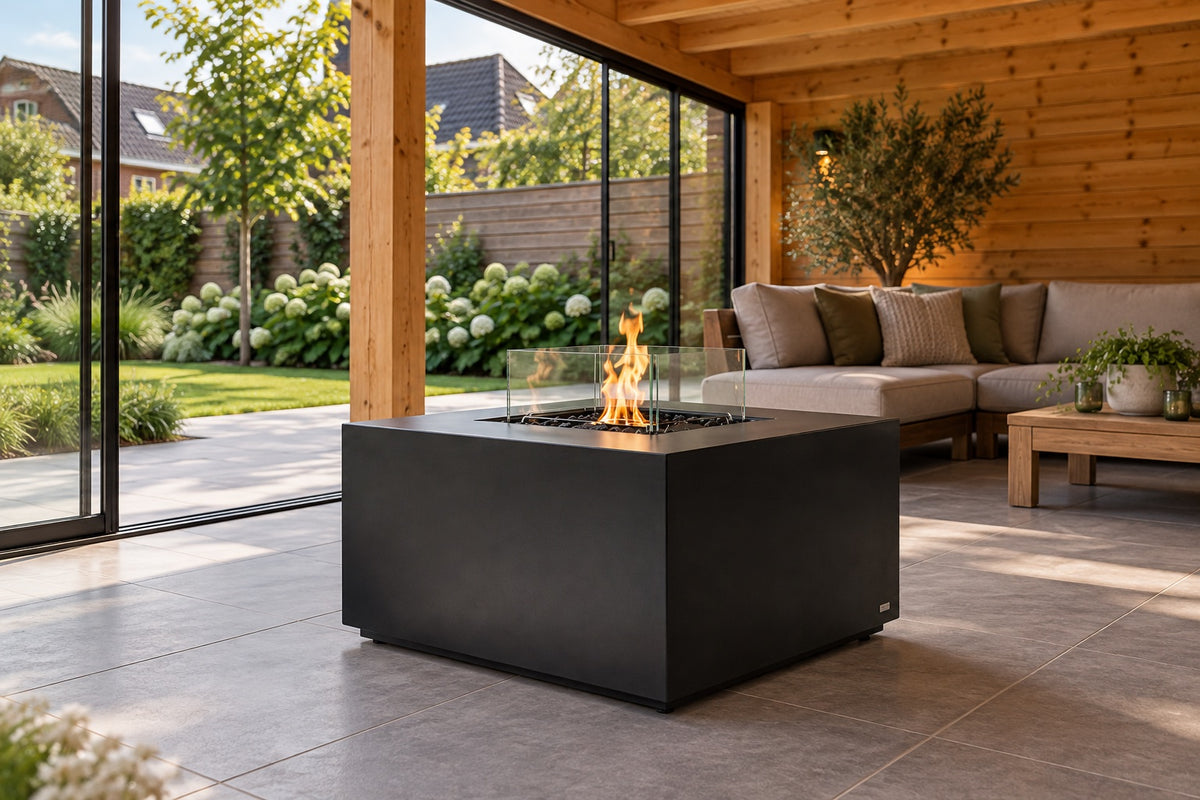 EcoSmart Fires Chaser | Bio-ethanol Vuurtafel met Brede Rand