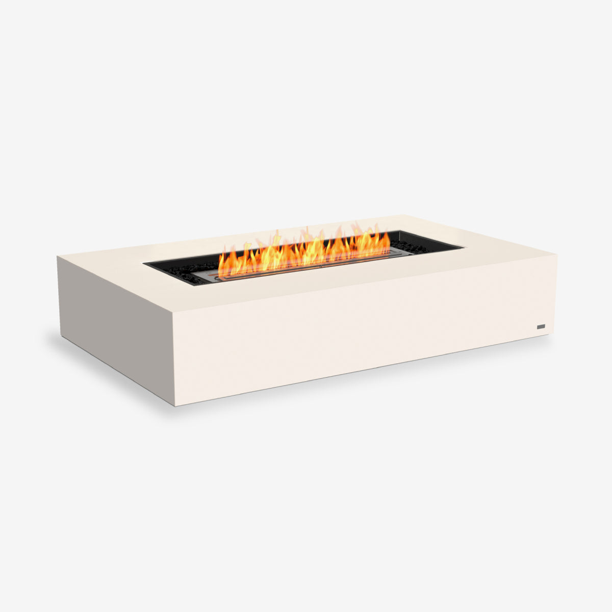 EcoSmart Fires Wharf | Grote Bio-ethanol Vuurtafel in Beton of Teak