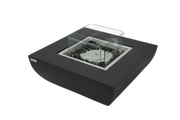 Elementi Aurora Matte Black bio-ethanol vuurtafel als productbeeld